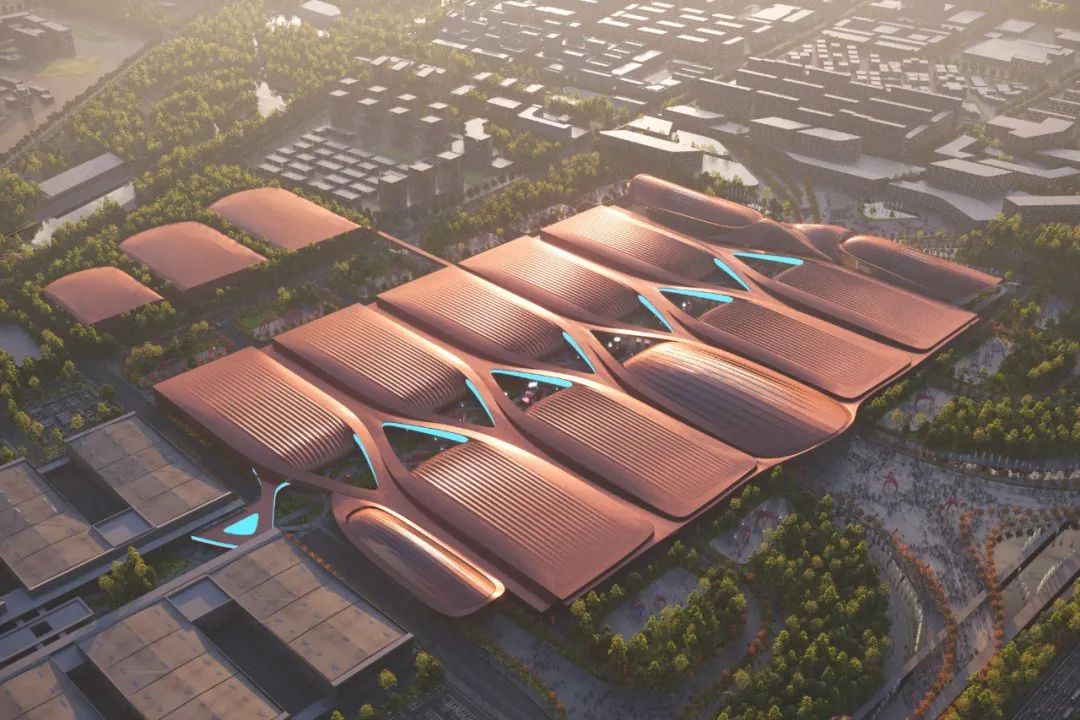 新国展二期主体钢结构建设启动!预计2024年竣工城市配套(图2) 新国展二期主体钢结构建设启动!预计2024年竣工城市配套(图2)