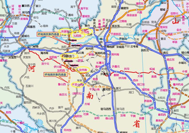 2023-2024年河南将新开工5个铁路项目计划7-8年建成！(图3)