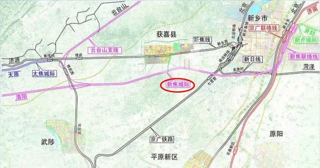2023-2024年河南将新开工5个铁路项目计划7-8年建成！(图5)