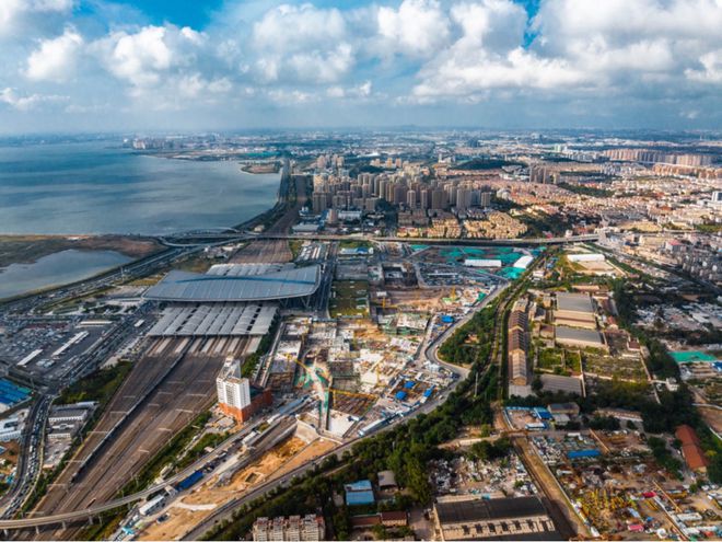 新春走基层|城市更新让老厂房涅槃TOD一号工程积极复工复产